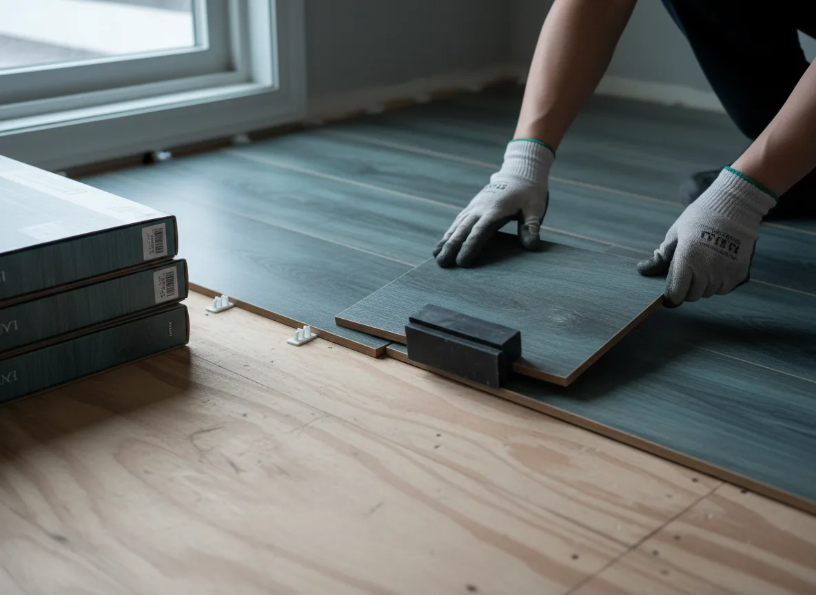 Luxury Vinyl Plank Installation company in Spragueville, IA